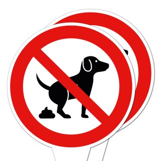 2er Set keine Hundetoilette